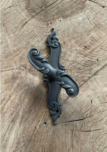 Oksit Siyah Pirinç Ahşap Pencere Kolu Pirinç Pencere Mandalı