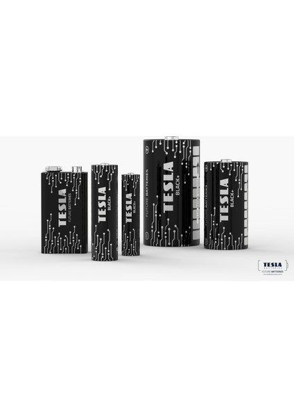 Black+ Serisi 9V Alkalin Pil Geleceğin Pilleri