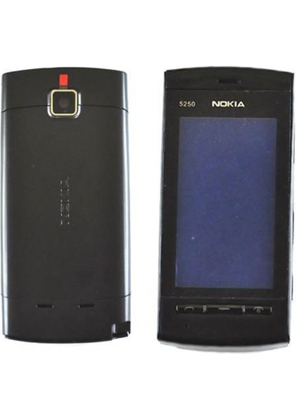 Nokia 5250 Kasa Kapak Siyah