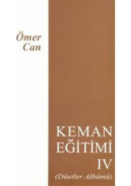 Ömer Can 4 Keman Metodu