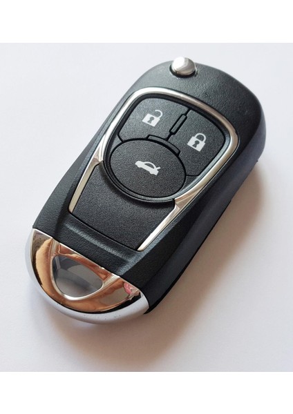 Opel 3 Tuşlu Yeni Nesil Dönüşüm Kumanda Anahtar Kabı Krom Logolu fiyatları