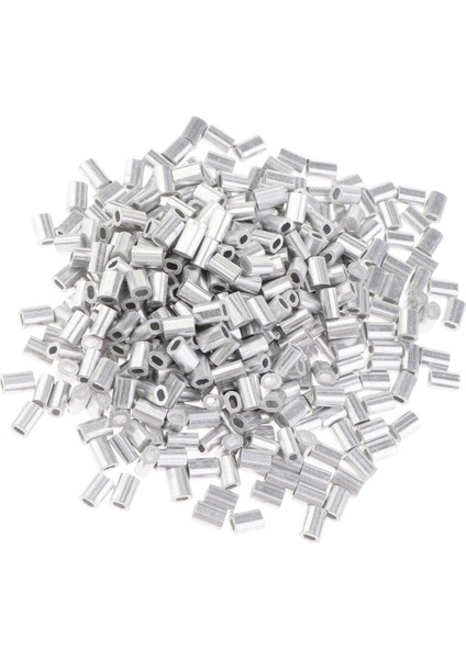 1000PCS Balıkçılık Alüminyum Kollu 0.8mm 1.2mm 1.5mm - 1mm indirimleri