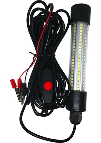 12V LED Sualtı Dalgıç Balıkçı Hafif Kalamar Çeken Lamba Yeşil 126 Boncuk Yeşil (Yurt Dışından)