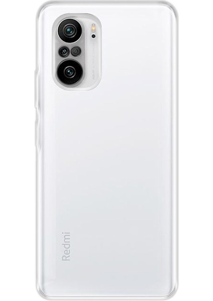 Xiaomi Redmi K40 Pro Kılıf Deluxe 2mm Şeffaf Silikon - Şeffaf