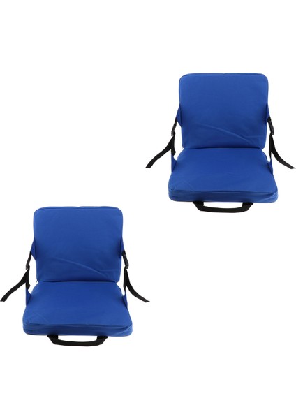 2pcs Yumuşak Konforlu Çıkarılabilir Bahçe Sallanan Sandalye Sandalyesi Koltuk Pedi Yastığı