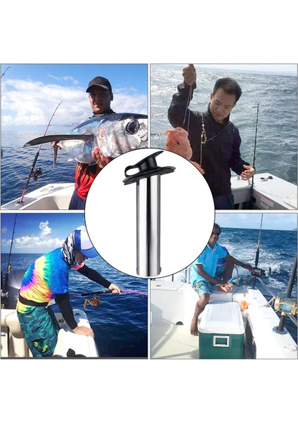 Balıkçı Çubuk Tutucu Paslanmaz Çelik Floş Montaj Ağır Dergi Aracı 15 Derece modelleri