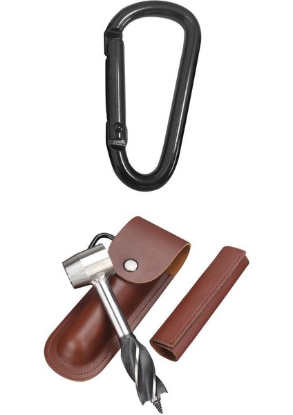 Bushcraft Sırt Çantası Için Ahşap Hayatta Kalma Araçları Ahşap Işleme Kahverengi