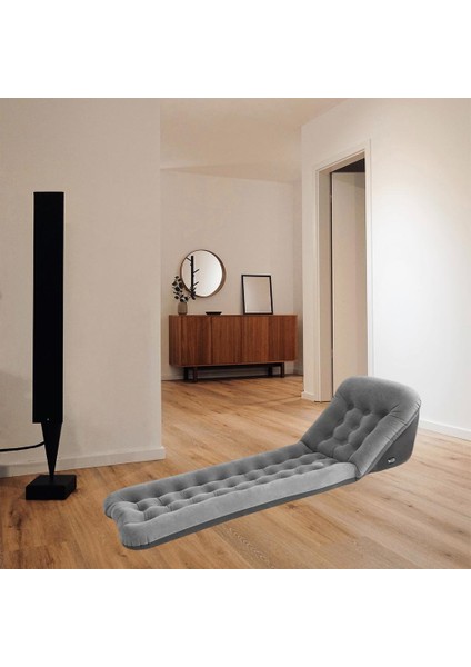 Kamp Şişme Hava Yatak Hafif Akın Hava Yatak Pad Trekking Gri Hava Valf fiyatları