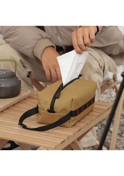 Açık Kağıt Mendil Kasası Tutucu Kumaş Peçete Tutucu Asılı Araba Banyo Haki fiyatları