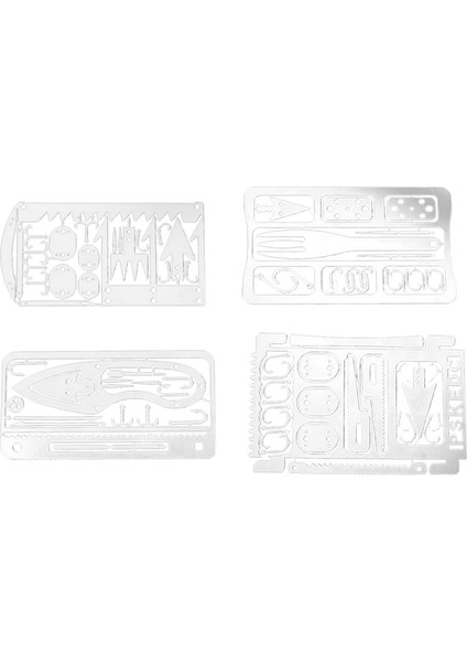 Kart Survival Card Fishing Gear Dış Mekan Kamp Yürüyüşü fiyatları
