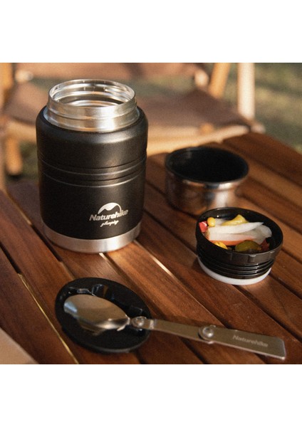 Piknik Için Sıcak Gıda Çorbası Vakumu Için Yalıtılmış Gıda Kavanozu 500ML(Yurt Dışından) indirimleri