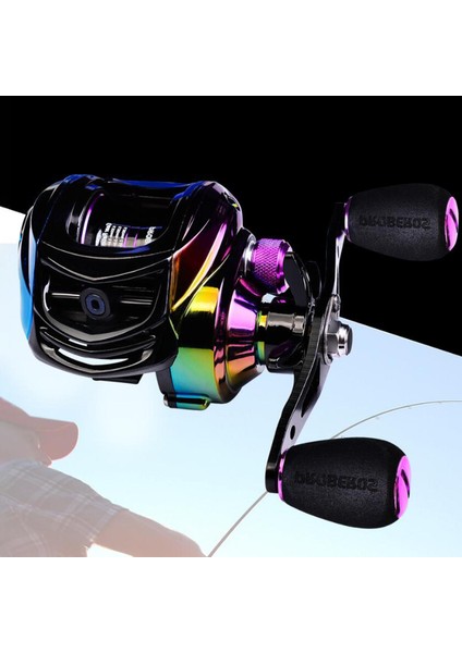 Baitcasting Balıkçı Makarası 7.2: 1 Oran Metal Balıkçı Tuzlu Su Mikro Sağ El