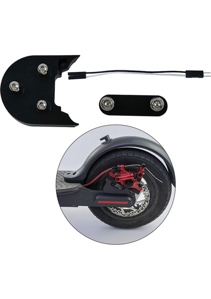 Scooter Conta Set Ayak Destek Ara Çerçeve Çerçevesi Siyah Için modelleri