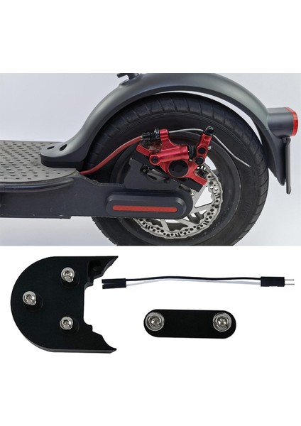 Scooter Conta Set Ayak Destek Ara Çerçeve Çerçevesi Siyah Için fırsatları