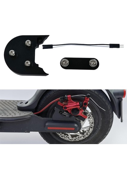 Scooter Conta Set Ayak Destek Ara Çerçeve Çerçevesi Siyah Için indirimleri