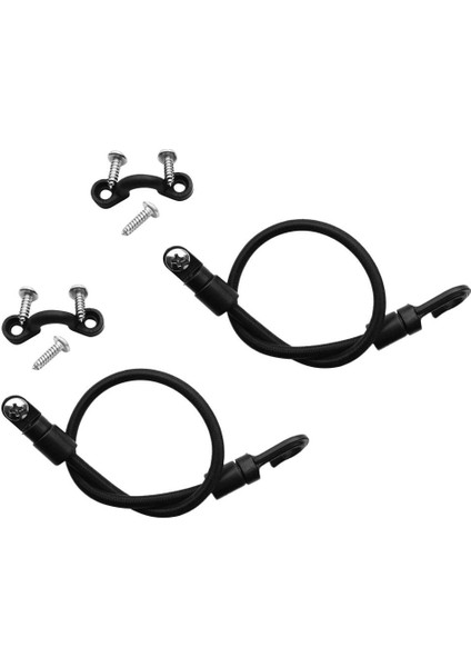 2pcs Tekne Balıkçılık Güverte Bağlantı Konnektörü Deniz Elastik Kablosu 18 "