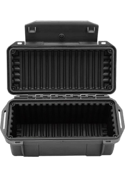Su Geçirmez Takım Kutusu Kap Kilitlenebilir Taşıma Kasası Hava Geçirmez Depolama Çantası Siyah 200X98X82MM fiyatları