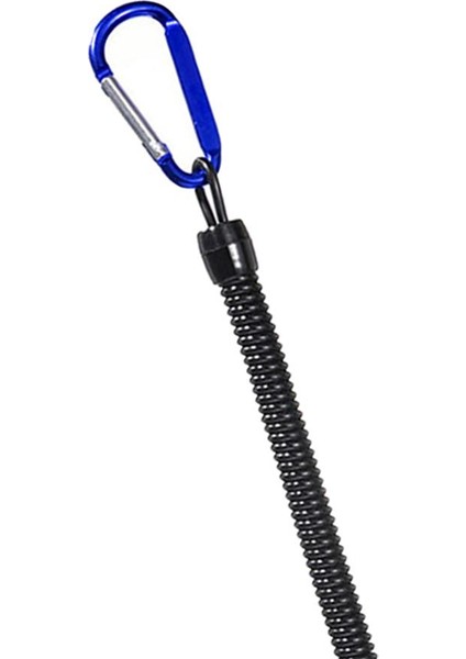 Buzlu Geri Çekilebilir Balıkçılık Kordonları Bobin Dudak Tutamakları 100-120 cm - Mavi fırsatları