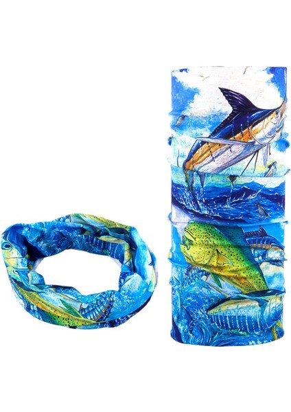 Balıkçı Şapkası Eşarp Bandana Açık Hava Balıkçılık Yüzü ve Mahi