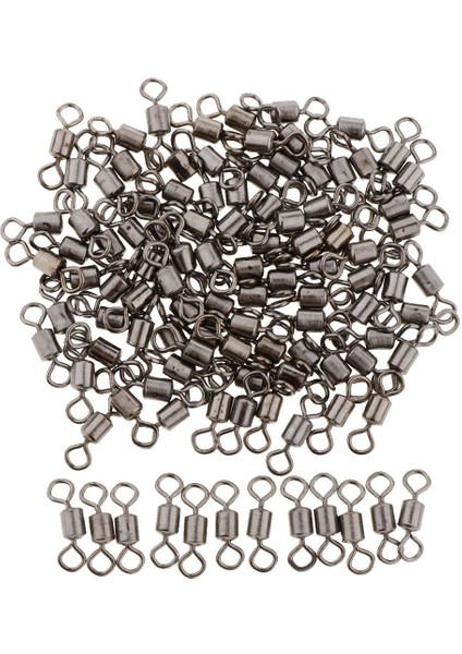 100 Pcs Balıkçılık Yatağı Rulo Döner Katı Konektör fiyatları