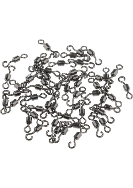 50PCS Balıkçılık Döner Topu ile Yuvarlanıyor 8# fırsatları