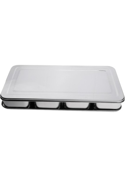 6 / Id Baharat Kavanozu Baharat Depolama Konteyneri + Tepsi - 8 modelleri