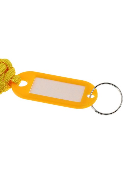 Açık Kamp Kampı Keydek Keychain Carabiner Hayatta Kalma Kiti Sarı indirimleri