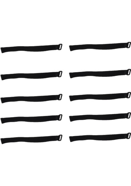 10 Adet Bagaj Çıkartma Kayışları Bağlantı Elemanı Naylon Dokuma Tokası 20 × 300MM 20 × 300 mm