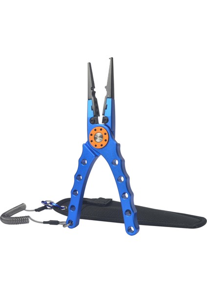 Alüminyum Alaşım Balıkçılık Pensesi Kesici Kanca Sökücü ile Kordon Tatlı Su Mavi fırsatları