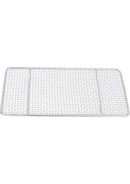 Paslanmaz Çelik Barbekü Izgara Net Izgara Tencere Rafı Kavurma Aracı Yapışmaz Dikdörtgen