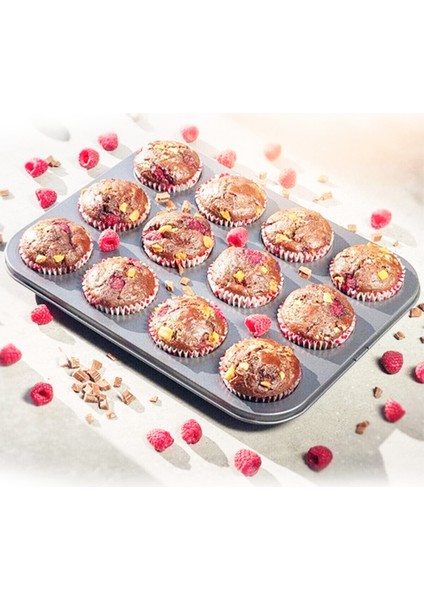 Muffin Kek Kalıbı 12 Bölmeli