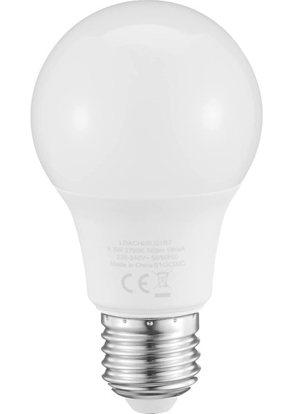 E27 LED Lamba 8.5W 765LM 2700K