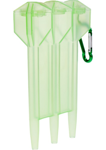 Taşınabilir Naylon Depolama Kutusu Şeffaf Kılıf Kilit Tokalı - Yeşil (Yurt Dışından)