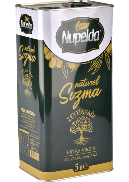 Naturel Sızma Soğuk Sıkım Zeytinyağı 5 lt