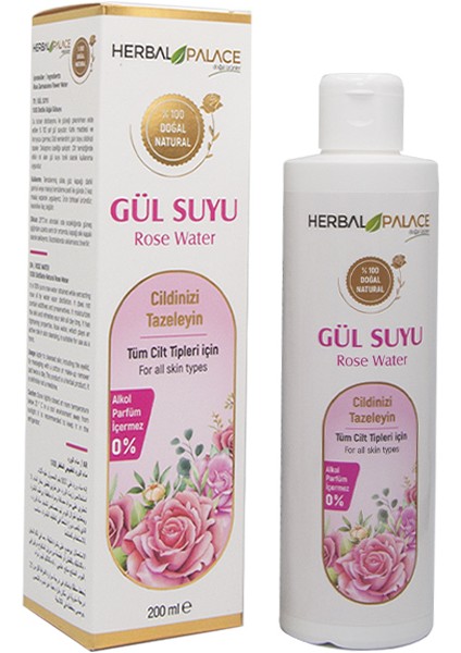 Gül Suyu %100 SAF 200ML