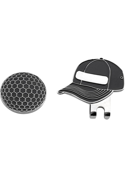 Golf Desen Alaşım Şapka Klipsli Işaretçi (Yurt Dışından) indirimleri