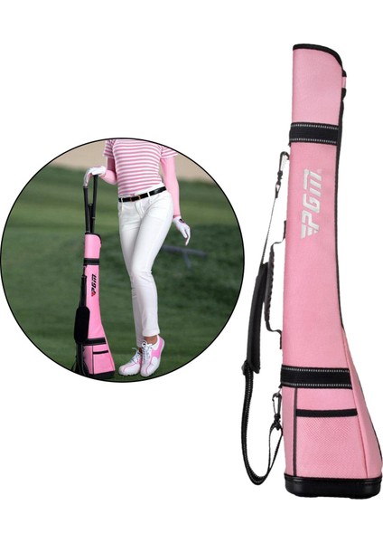 Naylon Golf Kulübü Çanta Kılıfı Pazar Golfçü Taşıyıcı Zip Kalem Çanta Kılıf Bagaj Pembe (Yurt Dışından) modelleri