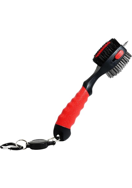Golf Club Fırça Groover Temizleyici Golfçü Açık Hava RED11 Için Geri Çekilebilir (Yurt Dışından)