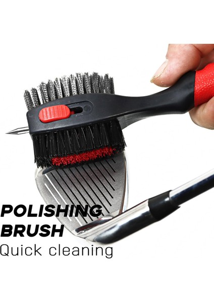 Golf Club Fırça Groover Temizleyici Golfçü Açık Hava RED11 Için Geri Çekilebilir (Yurt Dışından) indirimleri