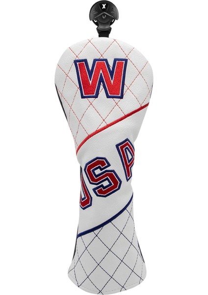 Su Geçirmez Golf Başı Kapağı Pu Headcover Sayı Etiketi Ekipmanı 3 5 4.92X11.81 Inç (Yurt Dışından)