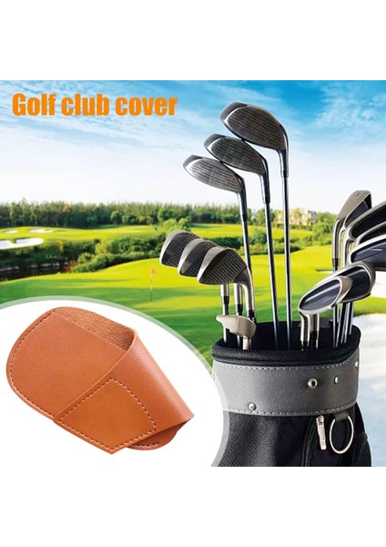 Sağ Elini Kullanan Golf Ütüler Kısım Koruyucu Pu Koruyucu Kahverengi (Yurt Dışından) indirimleri