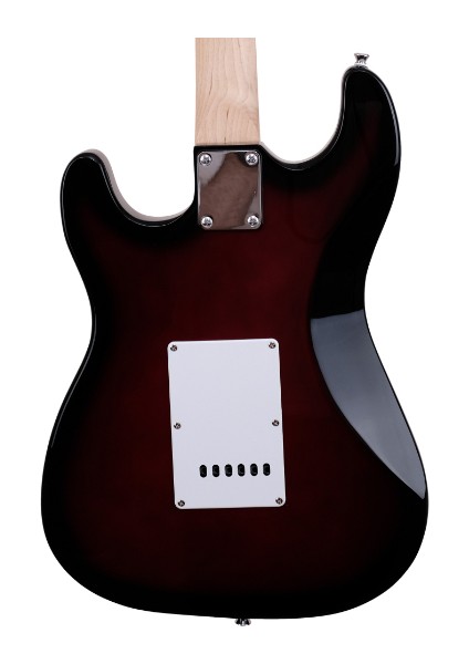 Elektro Gitar 3 Single Strat Kasa (Kırmızı)