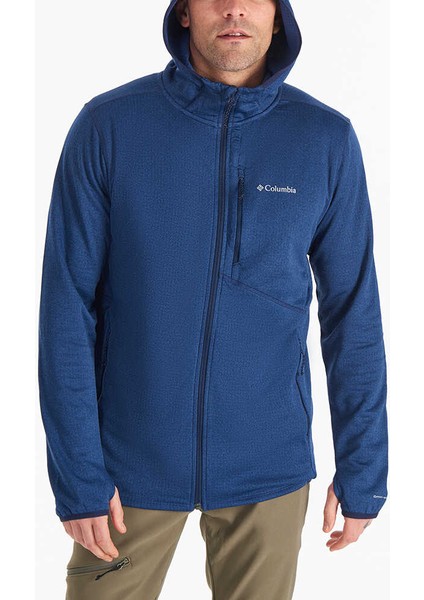 Park View Fleece Full Zip Hoodie Erkek Polar Üst Lacivert indirimleri