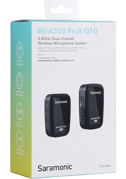 BLINK500 Prox Q10 Kablosuz Tekli Mikrofon