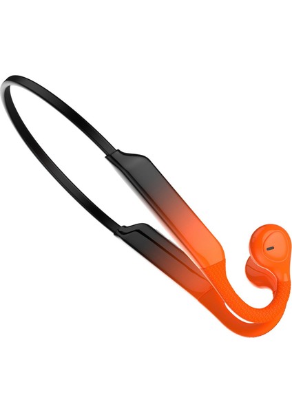 Gradyan Renk Hava Iletimi Bluetooth Kulaklık Seti Sürücüler Için Seyahat Turuncu Gradient