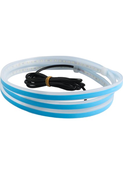 Araba Hood Araba Motor Kapağı Dekorasyonu Araç Parçaları Için Esnek 150CM Beyaz Işık