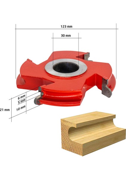 5521 Freze Kulp Bıçağı Z4