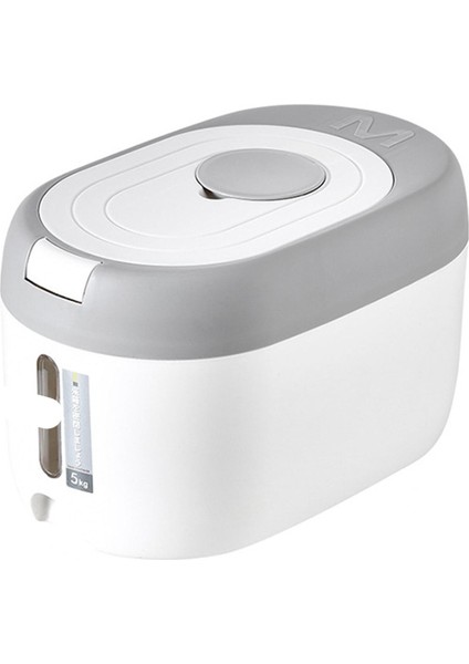 Kapalı Pirinç Kovası Cat Pet Köpek Yemeği Depolama Konteyneri Gri 30.8 x 19.5 x 18 cm. (Yurt Dışından) fiyatları