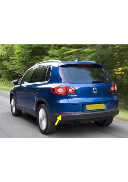 Vw Tiguan 2008-2011 Sol Arka Tampon Reflektörü Kedi Gözü 5N0945105
