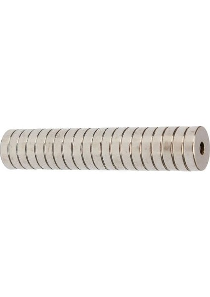 Güçlü Neodyum Mıknatıs Havşa Delikli D15X5 (6 Adet)